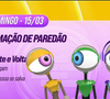No domingo (15), o 'BBB 26' terá dois episódios; um à tarde e outro à noite