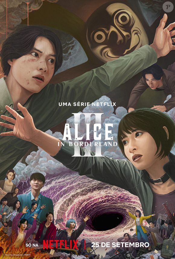 A terceira temporada de 'Alice in Borderland' foi lançada no último dia 25 de setembro