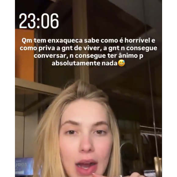 Após interromper cronograma, Virgínia Fonseca relata dias 'horríveis' e reforça impacto da enxaqueca na rotina