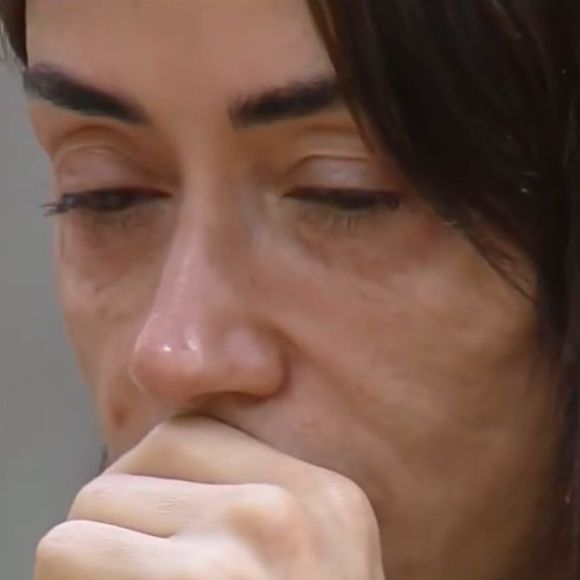 Após a conversa com Shia, Michelle Barros ficou bastante pensativa
