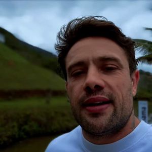 Rafael Cardoso ainda aproveitou a ocasião para apresentar a filha caçula, Helena, de 1 ano e 10 meses, para os primogênitos