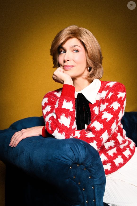 A consagrada atriz de musicais Sara Sarres interpreta Princesa Diana no espetáculo