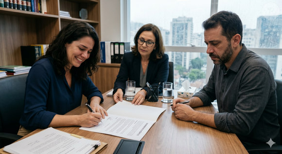 Divórcio uniteral pode ser cancelado caso não obedeça regras básicas: 'Assinatura falsa, documento adulterado ou procuração fraudulenta' - imagem ilustrativa produzida pela IA do Google