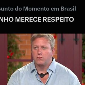 Internautas pediram por respeito a Sérgio Hondjakoff em 'A Fazenda 18'