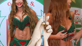 Virgínia toma bomba? Nova rainha de bateria da Grande Rio explica por que está com a voz grossa; veja pronunciamento da suposta affair de Vini Jr.