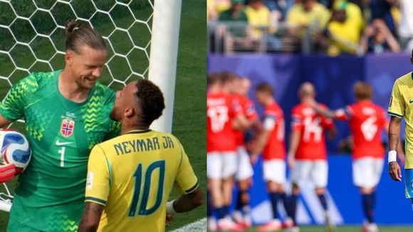 'Só queria entrar na cabeça dele': a explicação 'psicológica' do goleiro da Noruega para troca de farpas com Neymar pouco antes da eliminação do Brasil na Copa