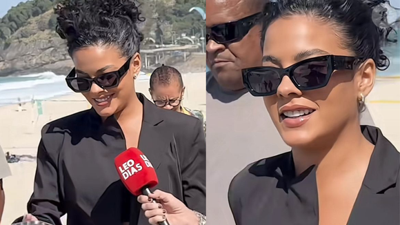 Soberba ou sensata? Bella Campos, a Maria de Fátima de 'Vale Tudo', toma atitude inesperada com repórter e divide opiniões na web