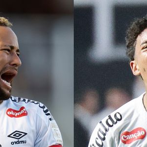 Neymar x Robinho Jr.: briga entre craques do Santos acaba em tapa e rasteira. Marido de Bruna Biancardi se sentir desrespeitado por drible, diz site