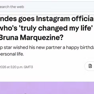 Outro veículo que entrou na onda foi o Yahoo!. Em sua reportagem, o portal destaca a declaração apaixonada feita por Shawn Mendes e pergunta aos leitores: "Mas afinal, quem é Bruna Marquezine?"