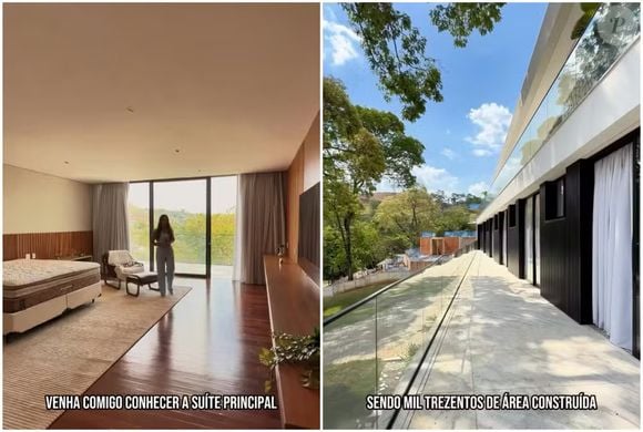 Entre as instalações do condomínio onde fica a mansão estão um heliponto, centro ecumênico, bistrô, academia e espaços destinados a diferentes esportes