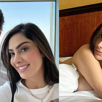 Após serem anunciados no 'Power Couple', vídeos íntimos da ex-'BBB' Francine com o marido circulam na web