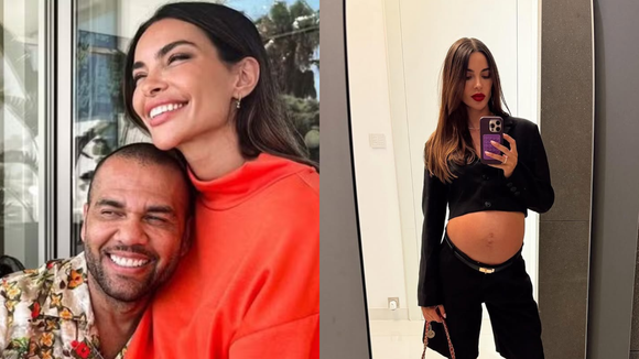 11 dias após nascimento de filho com Daniel Alves, Joana Sanz exibe corpo pós-parto e se gaba: 'Bendita genética'