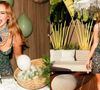 Paolla Oliveira aposta em look verde artesanal e chama atenção pela transparência elegante