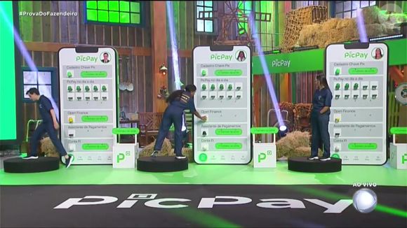 Prova do Fazendeiro em A Fazenda 17 exigiu sorte, agilidade e rapidez