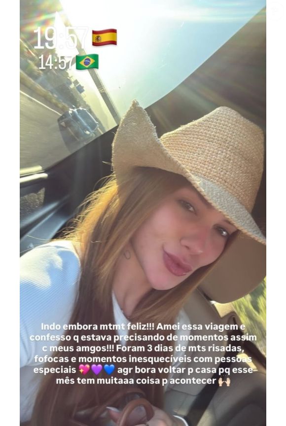 Virgínia descreveu a árdua tarefa de colocar os horários: ‘Quando eu tô em outro país, tenho que pegar o horário do outro país, colocar a bandeira do outro país, fazer a matemática…’