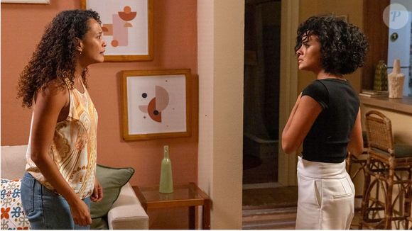 Raquel (Taís Araújo) rasga o vestido de Maria de Fátima (Bella Campos) na novela 'Vale Tudo' no capítulo de 7 de julho