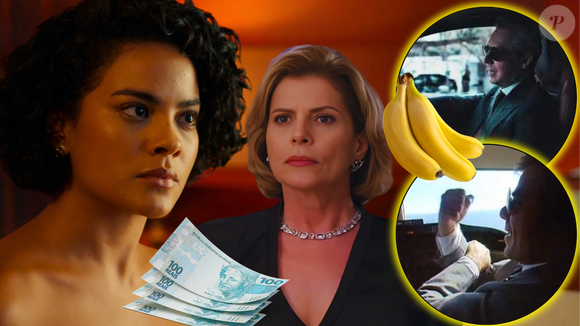 Resumo da novela 'Vale Tudo', capítulo de terça-feira, 2 de setembro: Fátima ameaça contar que o filho morto de Odete está vivo e a cena clássica da banana de Marco Aurélio pode estar perto