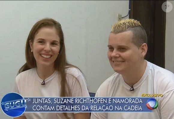 Sandrão namorou Suzane von Richthofen na cadeia e na época, casal concedeu entrevista ao Gugu
