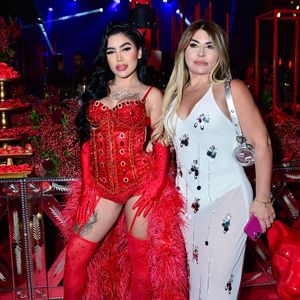 A mãe de MC Mirella marcou presença na luxuosa festa de 27 anos da filha, realizada em São Paulo