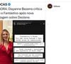 Irmã de Deolane Bezerra fez ataque à Globo e depois apagou o post