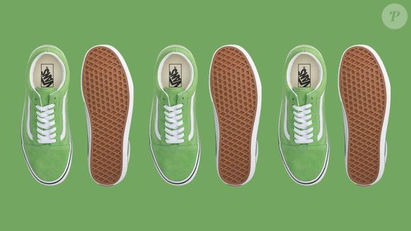 Tendência acessível: modelo Old Skool Color Theory Lime Burst custa R$ 379,99 no site oficial da Vans, segundo a marca