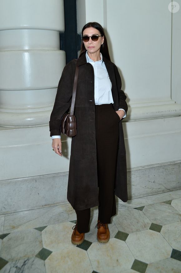 Monica Martelli no desfile de moda da Mondepars, grife de Sasha Meneghel