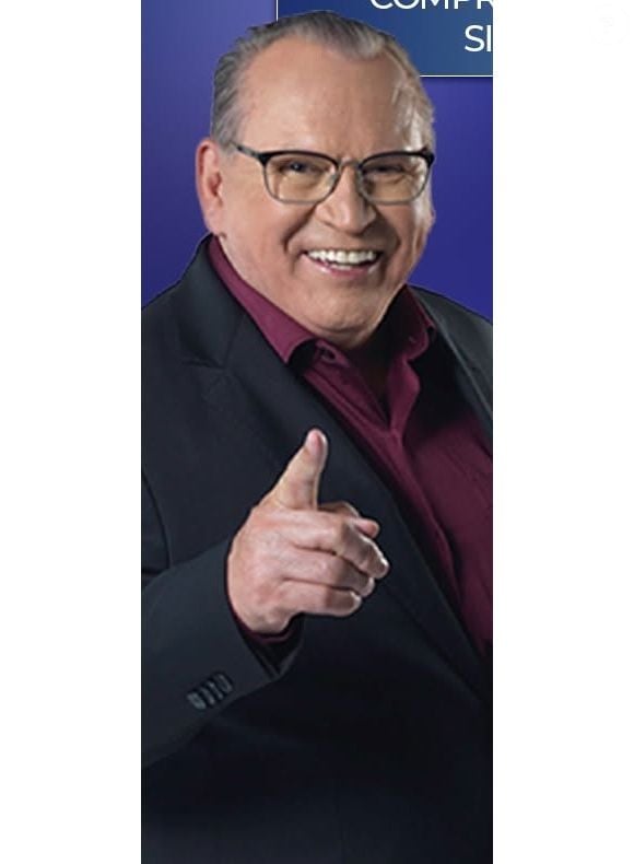 Sidney Oliveira já até emplacou programas com seu nome da RedeTV!