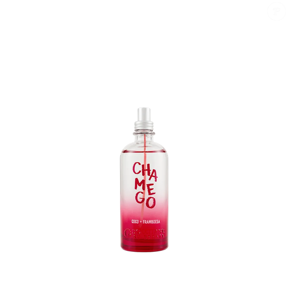 Chamego (L’Occitane au Brésil) - 75ml | R$89,90 - combina o toque azedinho da fruta vermelha com o frescor do coco, resultando em um perfume gourmand delicado e extremamente feminino