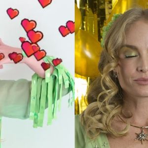 Angélica lembrou que a filha, Eva, é fã da Fada Bela, que a apresentadora interpretou entre 1996 e 1998: 'Ela pira, adora'