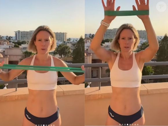 Assim como o exercício anterior, este trabalha os ombros, braços e parte superior das costas, principalmente para a estabilidade escapular. Este exercício, no entanto, concentra-se mais no controle dos braços e ombros.
