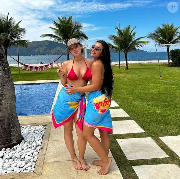 Duda Freire e Virgínia começaram a participar de várias festas juntas, inclusive durante a gravidez da famosa