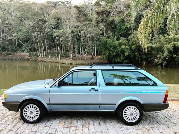 Paixão por carros antigos: William Bonner em 2022 já havia vendido um Parati Surf 1995