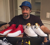 Lançado em 1989, este tênis da Nike com três cores e que leva o nome de um ex-jogador de basquete mudou a vida de Marcos Mion há 37 anos: 'Começaram a me enxergar'