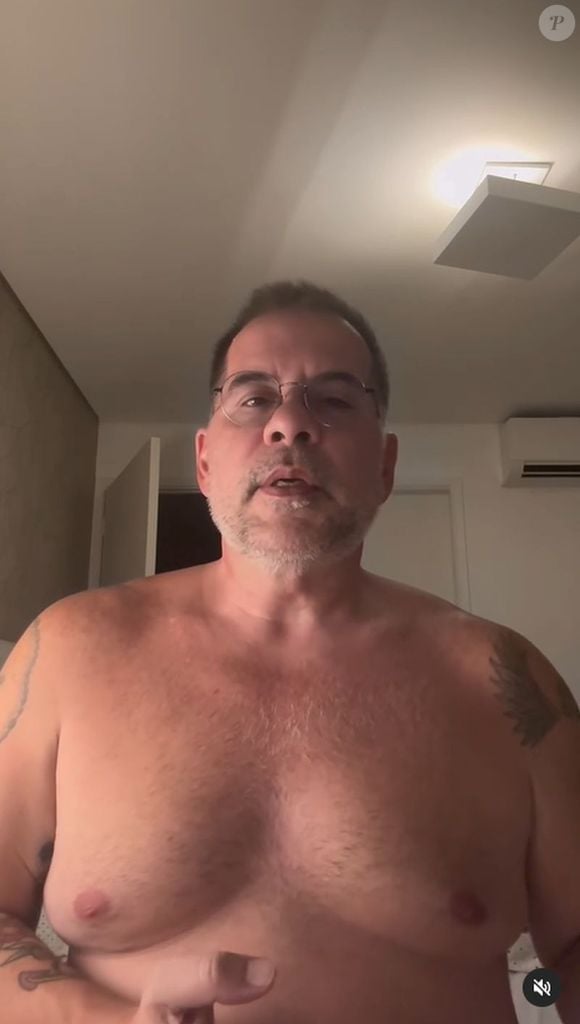 Leandro Hassum engordou 17 kg desde o início da pandemia da Covid-19