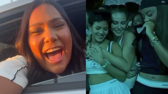 'Paolla Oliveira sambando, Ludmilla cantando...': Chaiany vai a festão repleto de famosos após o 'BBB 26' e conta tudo em êxtase