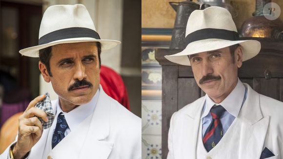 Eriberto Leão (Ernesto): o vilão ressurgiu após uma falsa morte e sequestra o filho de Candinho, tramando novos planos