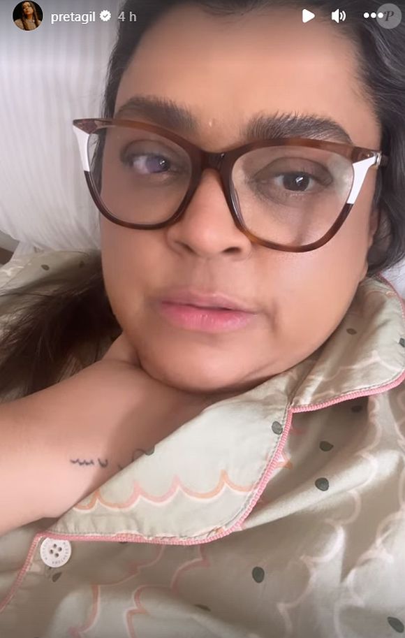 Preta Gil sempre manteve os fãs informados sobre seu estado de saúde