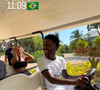 Após reatarem o namoro, Virginia Fonseca expôs um momento inusitado de Vini Jr. durante viagem romântica à Jamaica e caiu na risada com o 'vacilo' do jogador