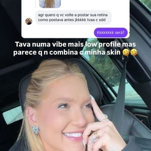 Virginia Fonseca respondeu a uma seguidora que sentia falta de suas publicações frequentes no Instagram. A influenciadora admitiu que estava em uma fase mais discreta, mas brincou que esse comportamento não combina com sua personalidade