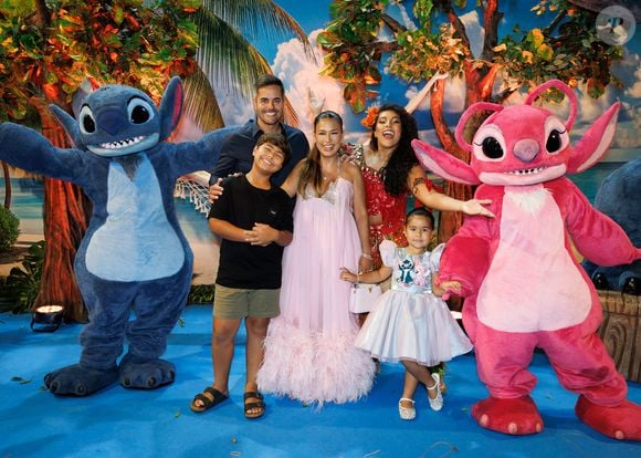 Festa de aniversário de 5 anos de Zaya foi temática de 'Lilo & Stitch'