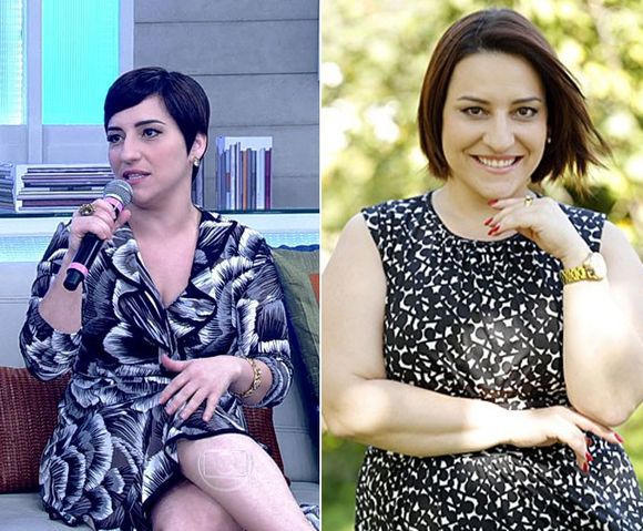 Atriz Simone Gutierrez conta como emagreceu 37Kg em participação no programa 'Encontro com Fátima Bernardes', nesta terça-feira, 03 de novembro de 2015