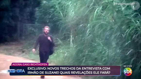 Segundo informações de pessoas próximas ao local, Andreas ameaçou chamar a polícia para Suzane von Richthofen