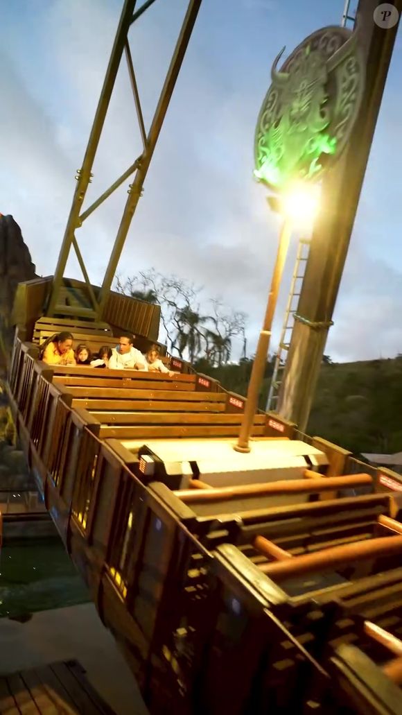 Maíra Cardi fechou um parque de diversões para comemorar o aniversário de 7 anos da filha