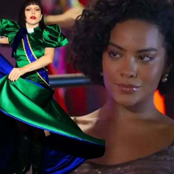 Pós-show de Lady Gaga , Maria de Fátima (Bella Campos) cria plano para roubar mala de dinheiro de Marco Aurélio (Alexandre Nero) em Vale Tudo