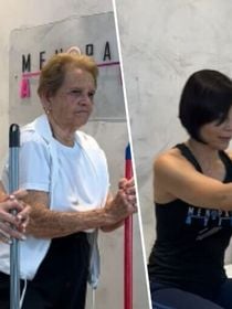 Bete Correia, professora de Pilates: 'Exercícios para as pernas para proteger o cérebro com a ajuda de um cabo de vassoura'