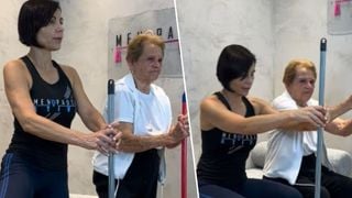 Bete Correia, professora de Pilates: 'Exercícios para as pernas para proteger o cérebro com a ajuda de um cabo de vassoura'