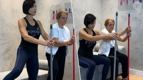 Bete Correia, professora de Pilates: 'Exercícios para as pernas para proteger o cérebro com a ajuda de um cabo de vassoura'