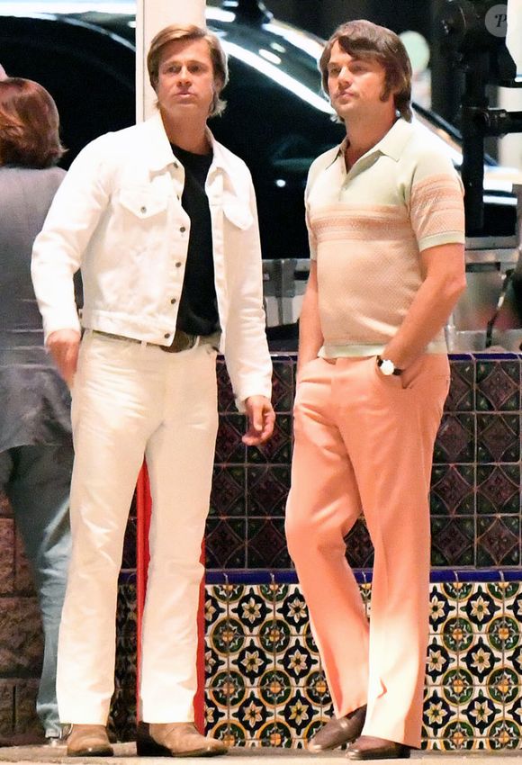 Brad Pitt e Leonardo DiCaprio encarnam um ator e seu dublê na Hollywood de 1969 no filme 'Era Uma Vez em Hollywood', onde Margot Robbie viveu Sharon Tate