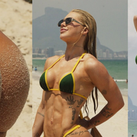 Se você também sonha ter o bumbum da Virgínia: um exercício para cada região do glúteo, permitindo um treino completo