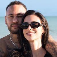 Neymar deixa 'tretas' de lado e escolhe com Bruna Biancardi madrinha da 2ª filha do casal: 'Presente para a vida toda'